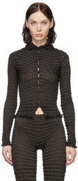 Gauntlett Cheng Black Nylon Shirt
