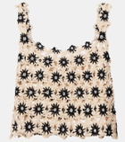 The Upside Luminary crochet crop top