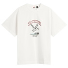 NANGA Men's Eco Hybrid Duck Vintage T-Shirt in White