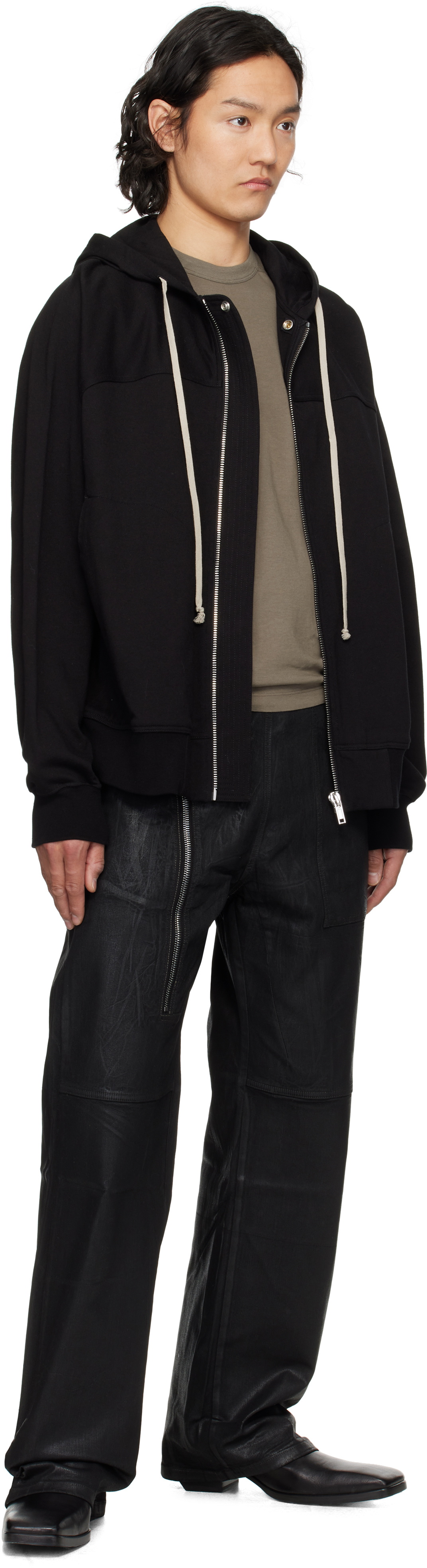 Rick Owens DRKSHDW Black Hollywood Aircut Jeans Rick Owens Drkshdw