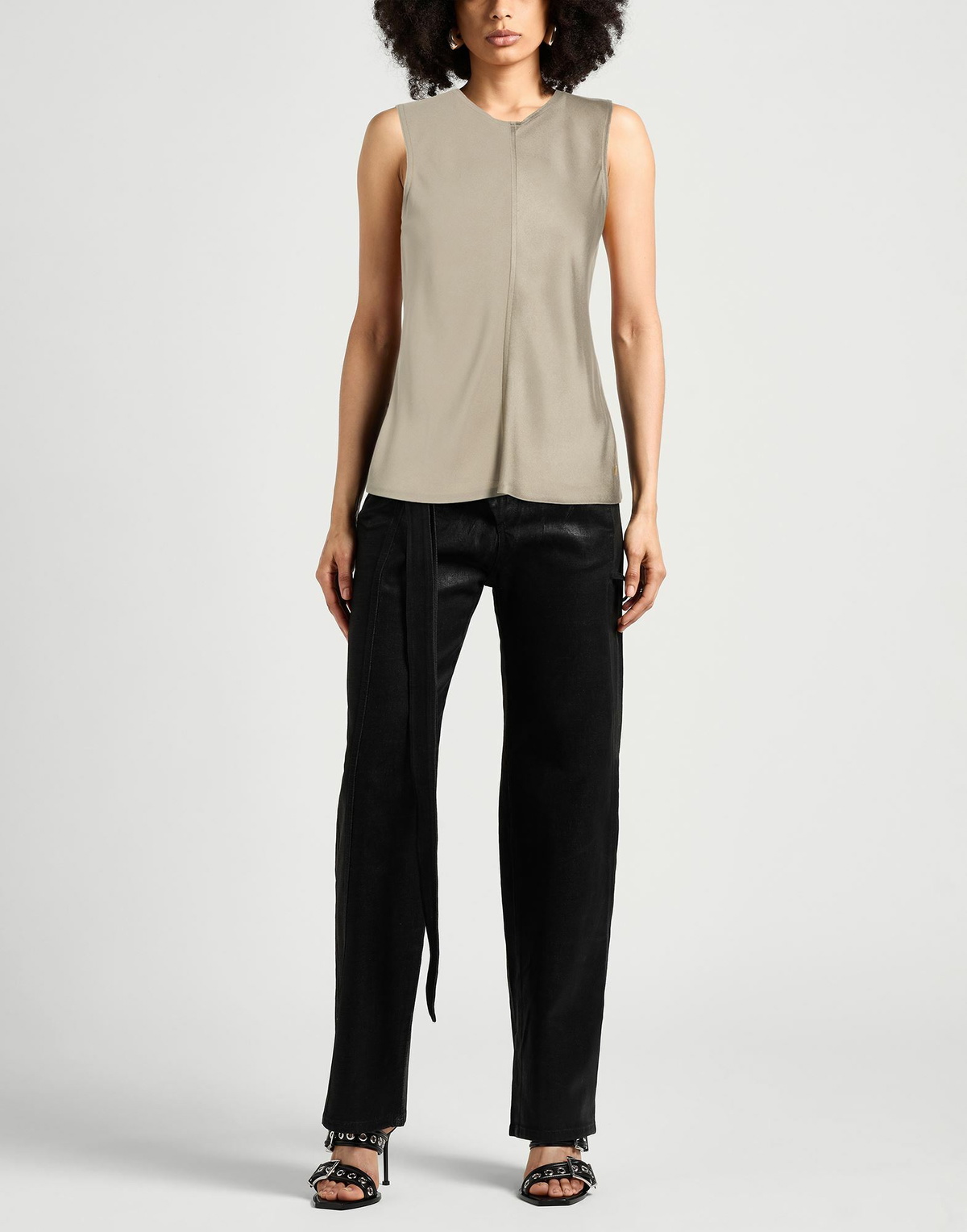 Ami Alexandre Mattiussi Womens Top in Grey