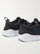 NIKE - Free Run Trail Suede, Mesh and Ripstop Sneakers - Black