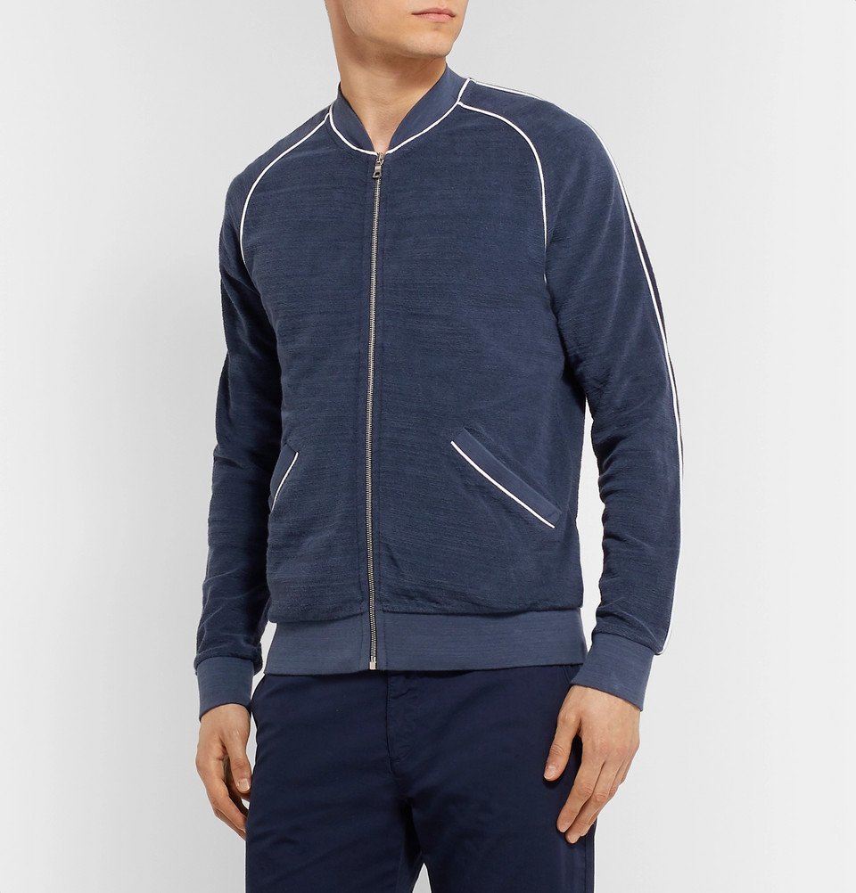 Orlebar Brown - 007 A View To Kill Cotton-Terry Zip-Up