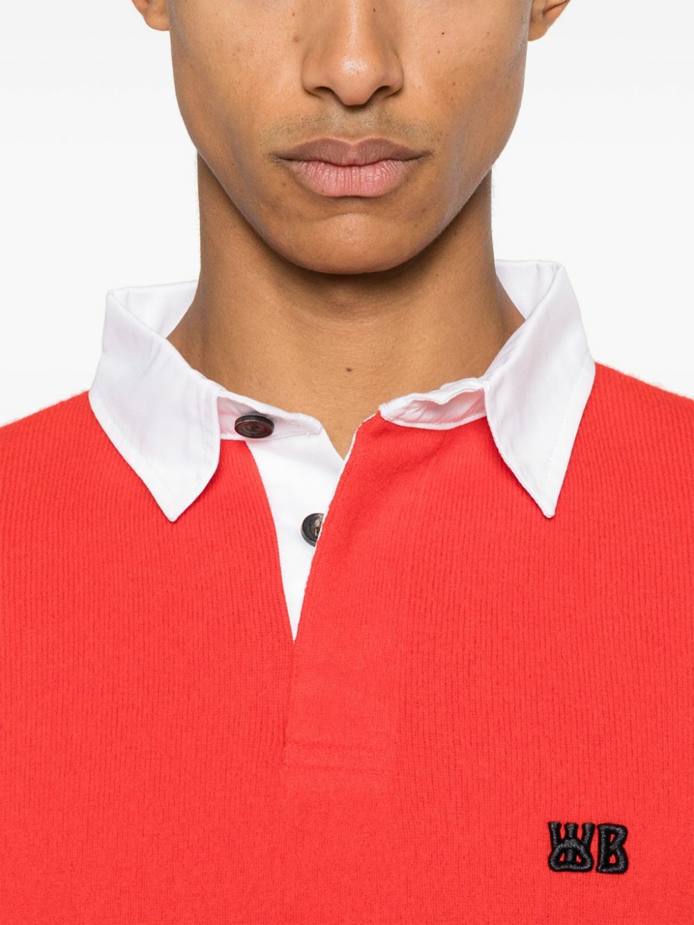 Wales Bonner Cypher Polo Sweater