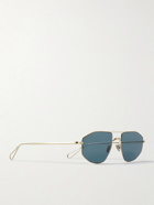 AHLEM - Quai d'Orsay Aviator-Style Gold-Plated Sunglasses