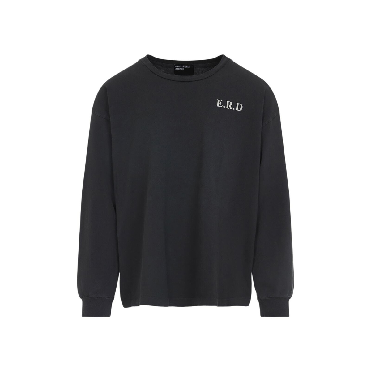 トップス enfants riches deprimes remember when ls Enfants Riches Déprimés: Black 'Remember When' LS T-shirt