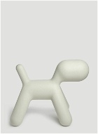 Medium Puppy in White
