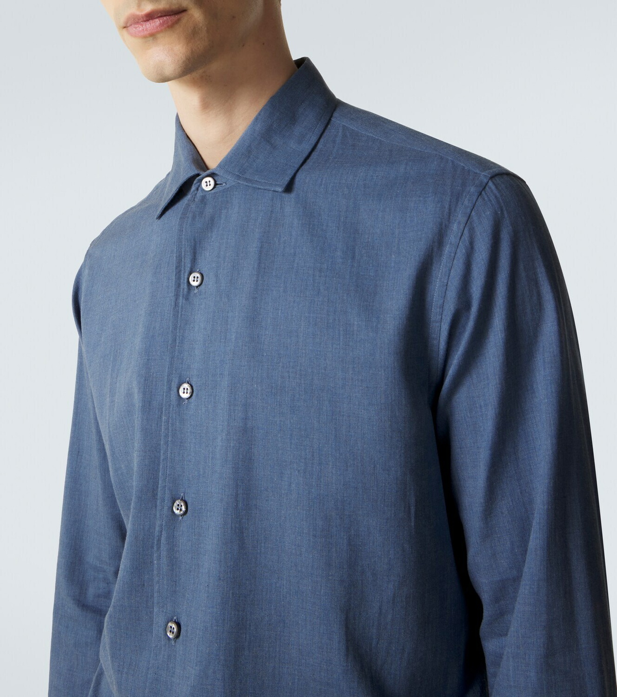 Brioni Marcello cotton shirt