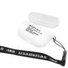 WTAPS Men's AirPod Pro Case in White