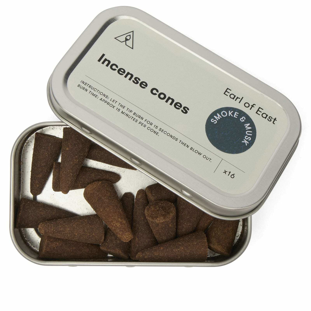 Earl of East Incense Cones - Smoke & Musk 