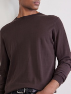 PIACENZA 1733 - Cotton Sweater - Brown