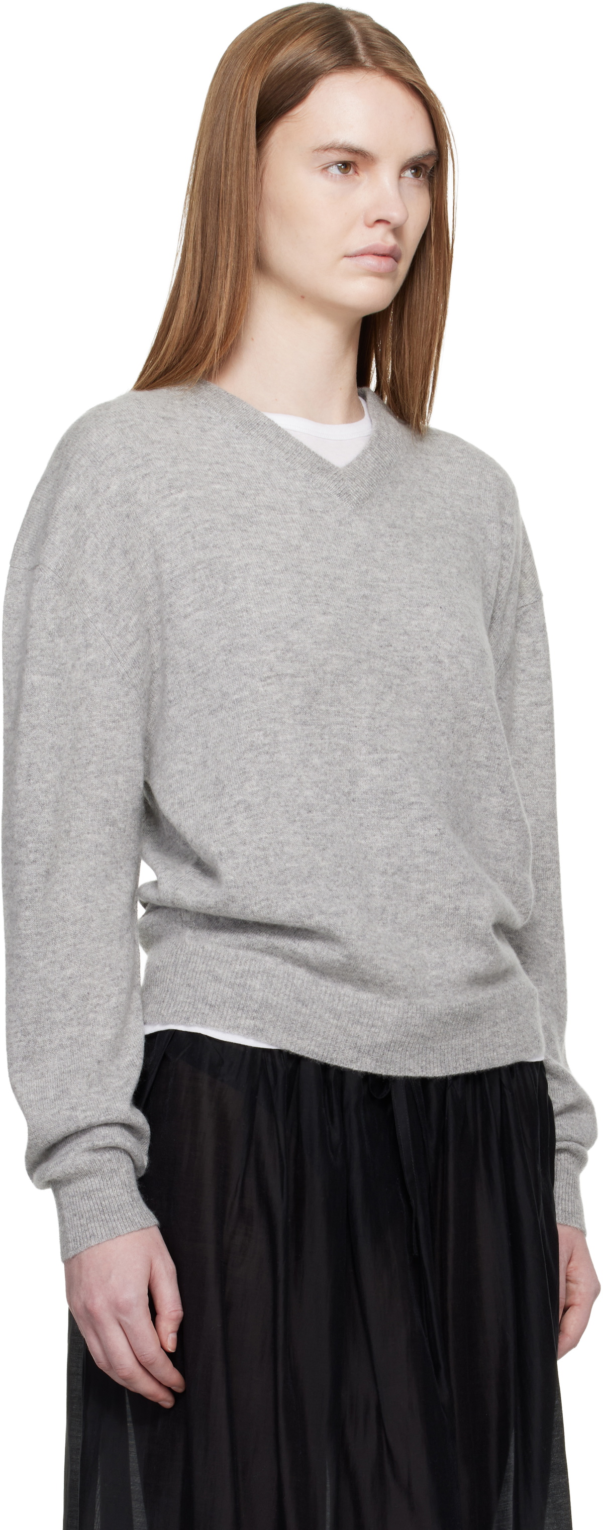 Belle Anna Gray Valley Sweater