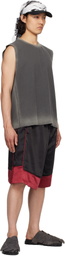We11done Black Selldone Track Shorts