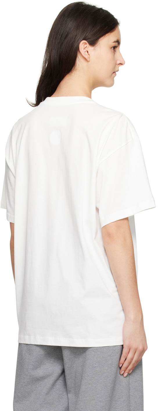 MM6 Maison Margiela White Printed T-Shirt MM6 Maison Margiela
