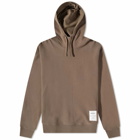 Norse Projects Men's Fraser Tab Series Popover Hoody in Taupe
