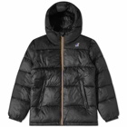 K-Way Men's Le Vrai 3.0 Claude Heavy Jacket in Black