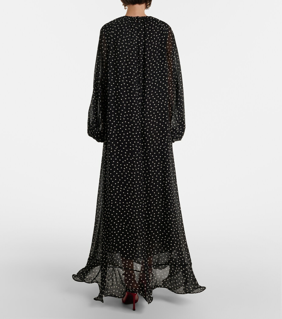 Dorothee Schumacher Dancing Dots polka-dot maxi dress