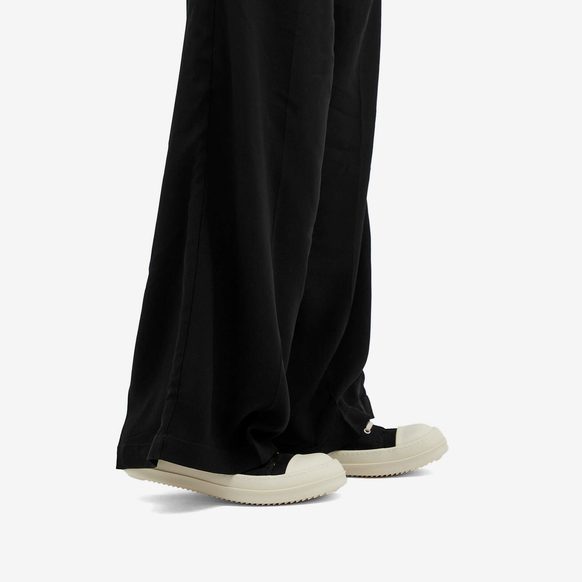Rick Owens DRKSHDW Women's Low Sneakers in Black Milk