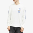 Magic Castles Men's New Age Long Sleeve T-Shirt in Off White