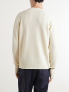 Barena - Ribbed Virgin Wool Sweater - Neutrals