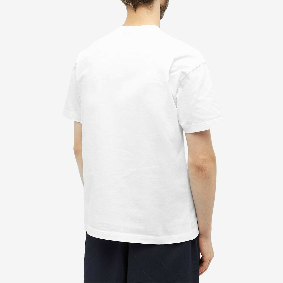 Jacquemus Men's Bow Logo T-Shirt in White Jacquemus