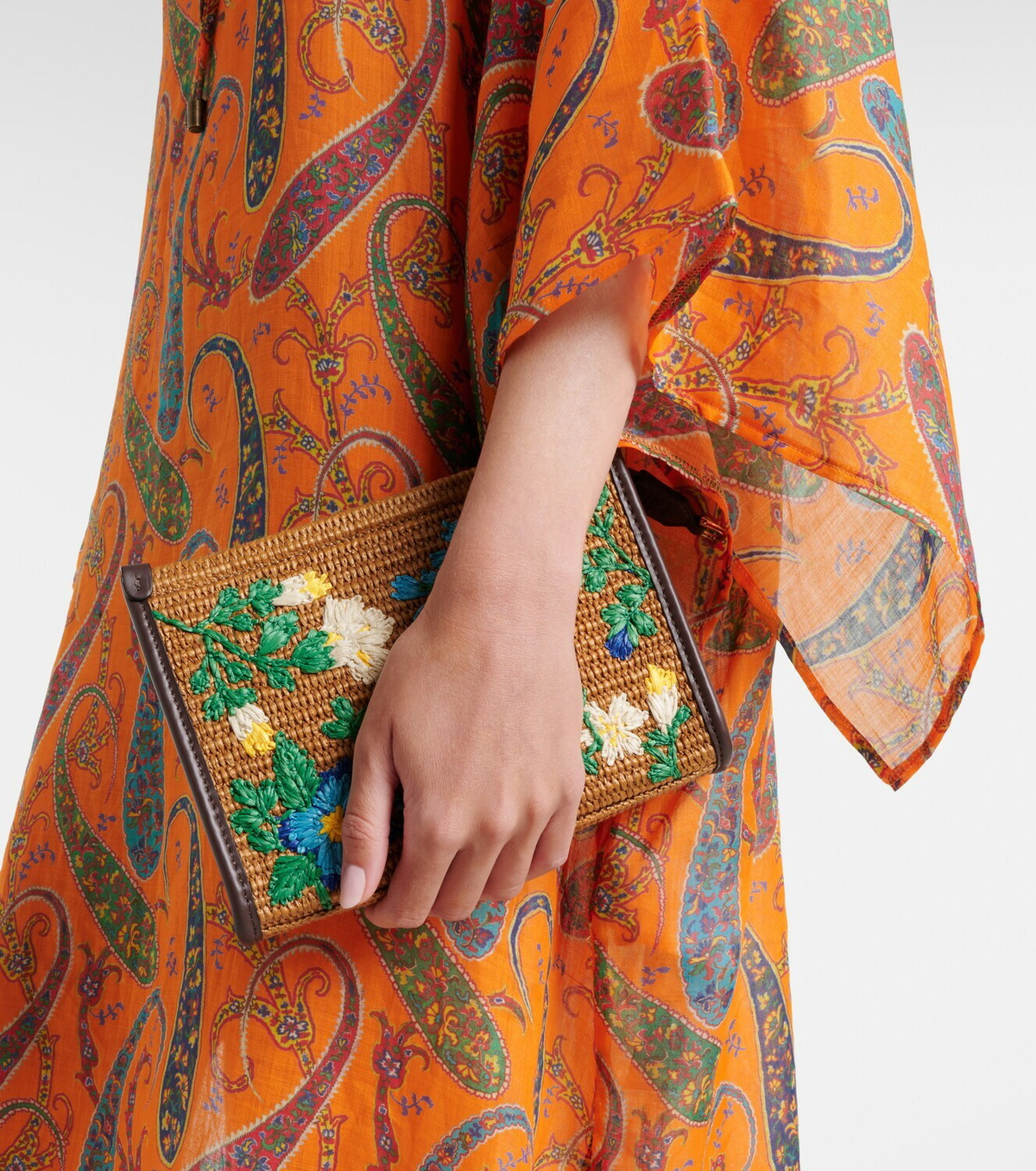 Etro Paisley ramie kaftan