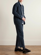 Portuguese Flannel - Straight-Leg Cotton-Corduroy Trousers - Blue