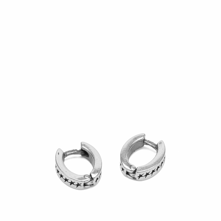 Photo: TwoJeys Men's Icon Link Earrings in Sterling Silver 
