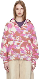BAPE Pink Map Camo Shark Full Zip Hoodie