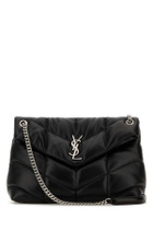 Saint Laurent Black Nappa Leather Medium Puffer Shoulder Bag
