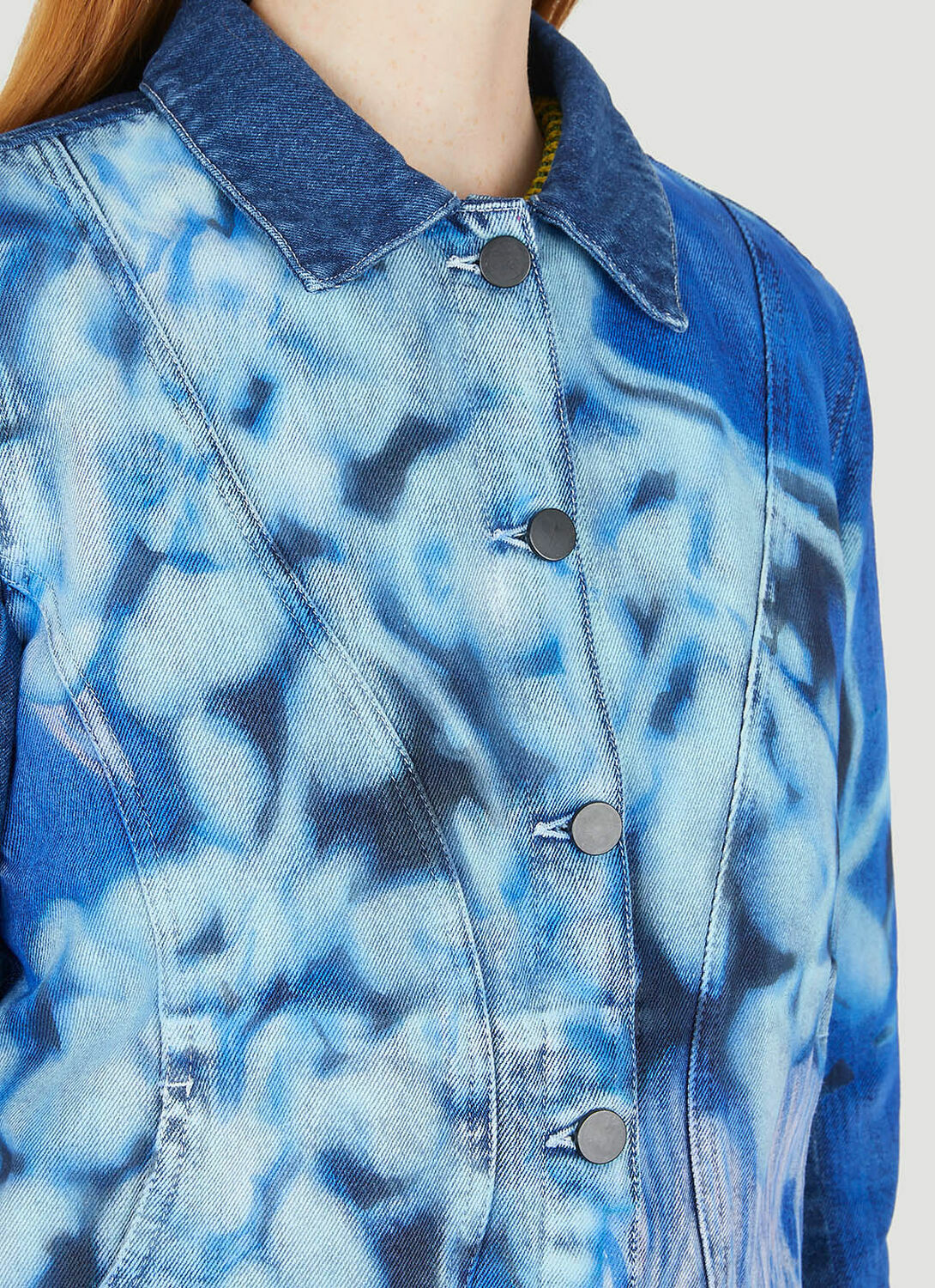 Paula Canovas del Vas Printed Denim Jacket