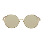 Belstaff Gold Trophy Sunglasses