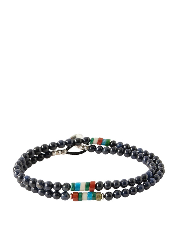 Photo: Mikia - Sterling Silver Multi-Stone Beaded Bracelet
