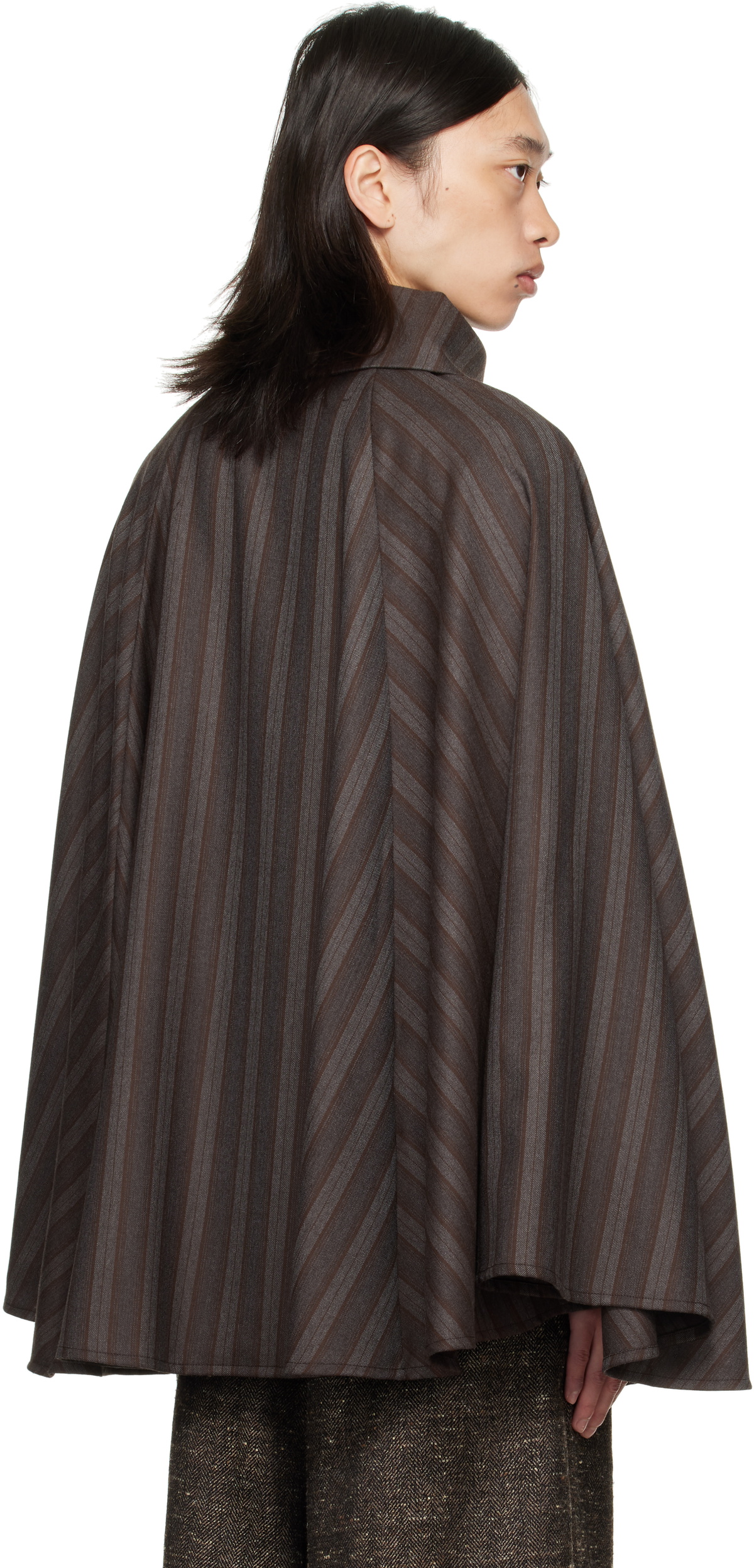 colbo Brown Cape Coat