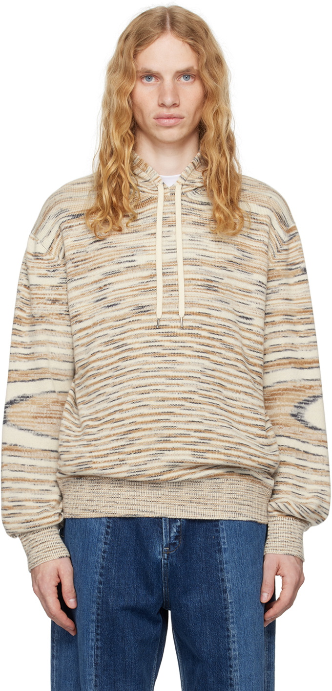 Missoni Beige Mélange Cashmere Hoodie