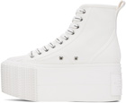 Marc Jacobs White 'The Platform High Top' Sneakers