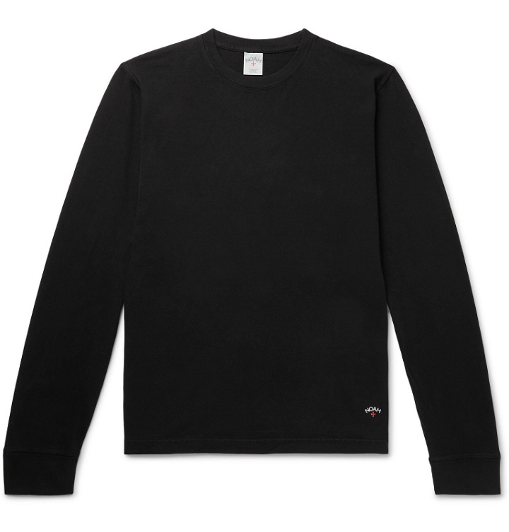 Photo: Noah - Recycled Cotton-Jersey T-Shirt - Black