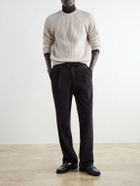 SEASE - Ribbed Cashmere Sweater - Neutrals