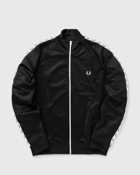Fred Perry Taped Track Jacket Black - Mens - Track Jackets
