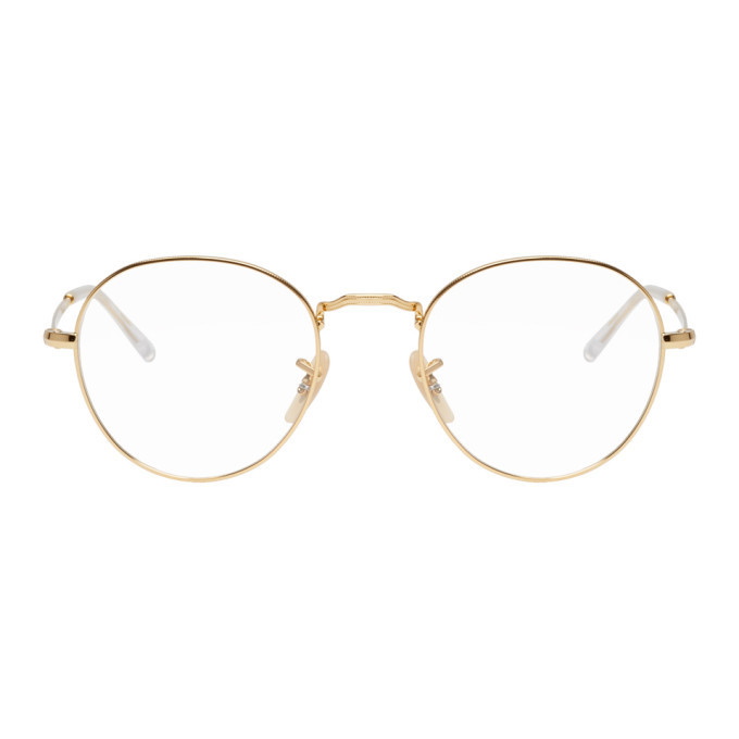 Photo: Ray-Ban Gold Round Icons Glasses