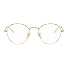 Ray-Ban Gold Round Icons Glasses