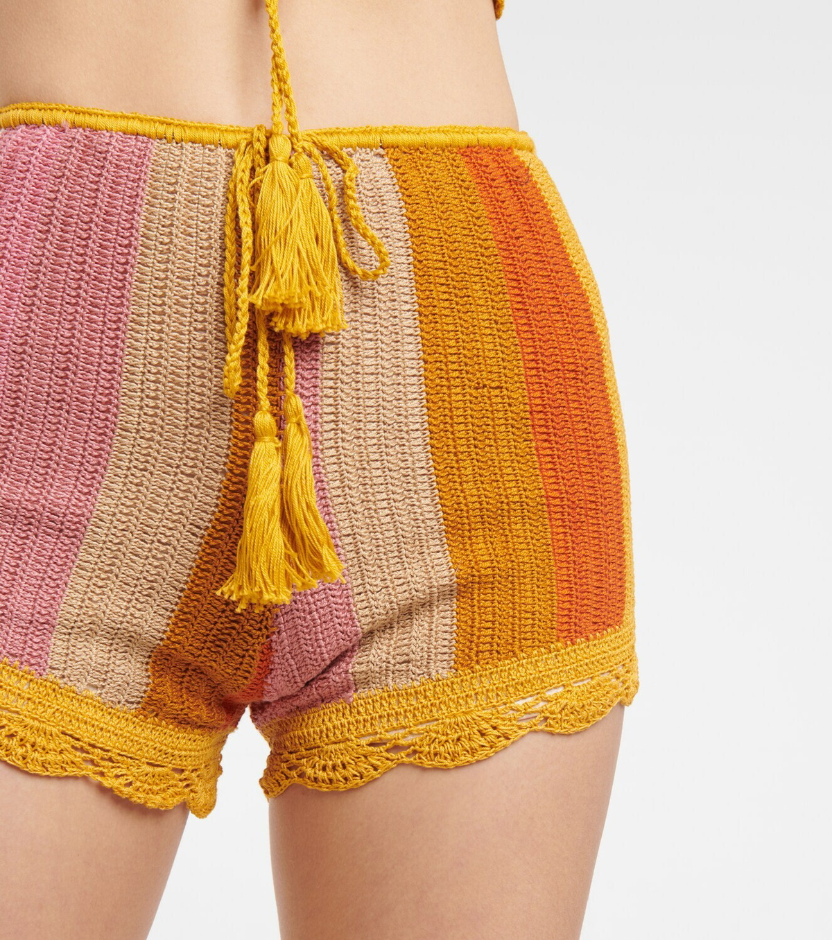 【Anna Kosturova】 Sunset crochet high-riseショート Anna Kosturova Sunset crochet high-rise shorts Anna Kosturova