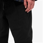Uniform Experiment Men's Ribbed Wide Easy Pant in Black