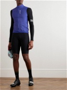 MAAP - Draft Team Mesh-Trimmed Stretch-Shell Cycling Vest - Blue