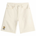 Levi's Men's France 478 Baggy Shorts in Ecru