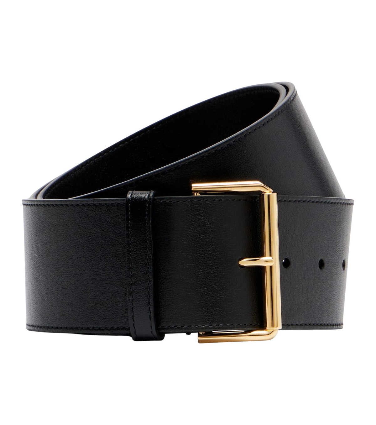 Givenchy Black Thin Double G Belt Givenchy