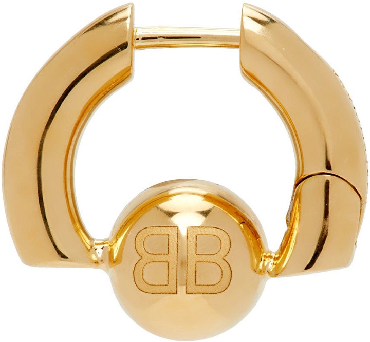 Photo: Balenciaga Gold Cut XS Earring
