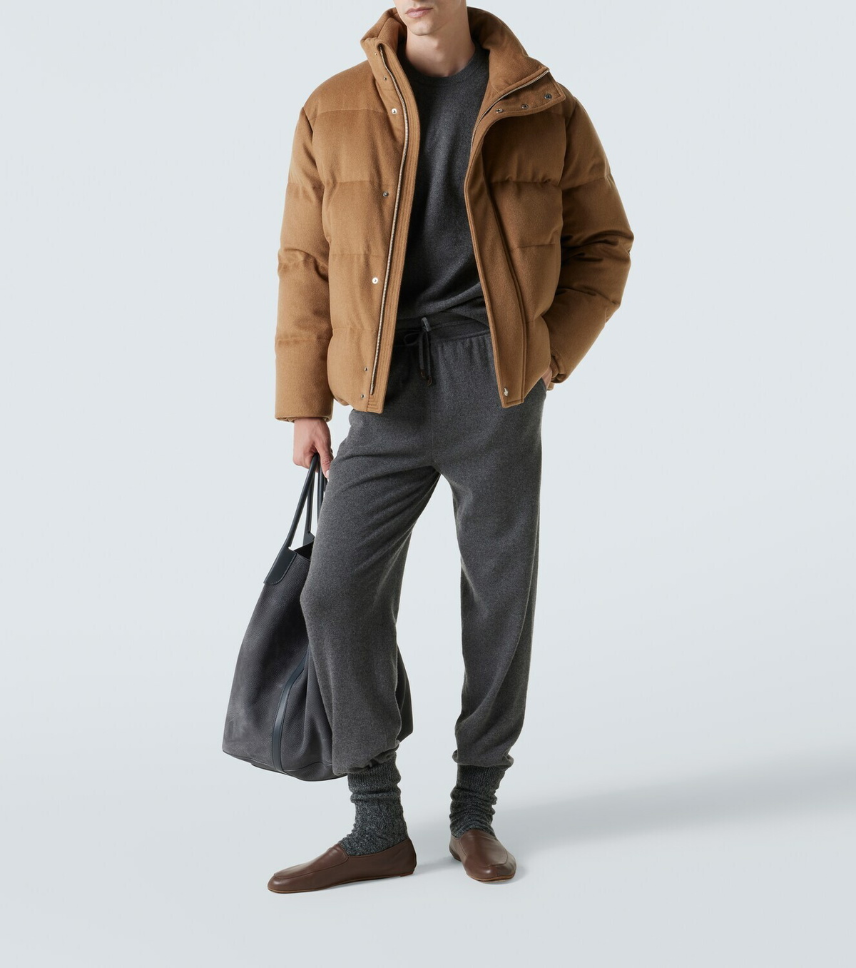 Loro Piana Giulio cashmere down jacket
