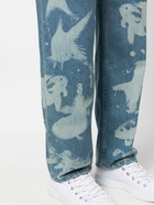 LOEWE PAULA'S IBIZA - Printed Denim Jeans