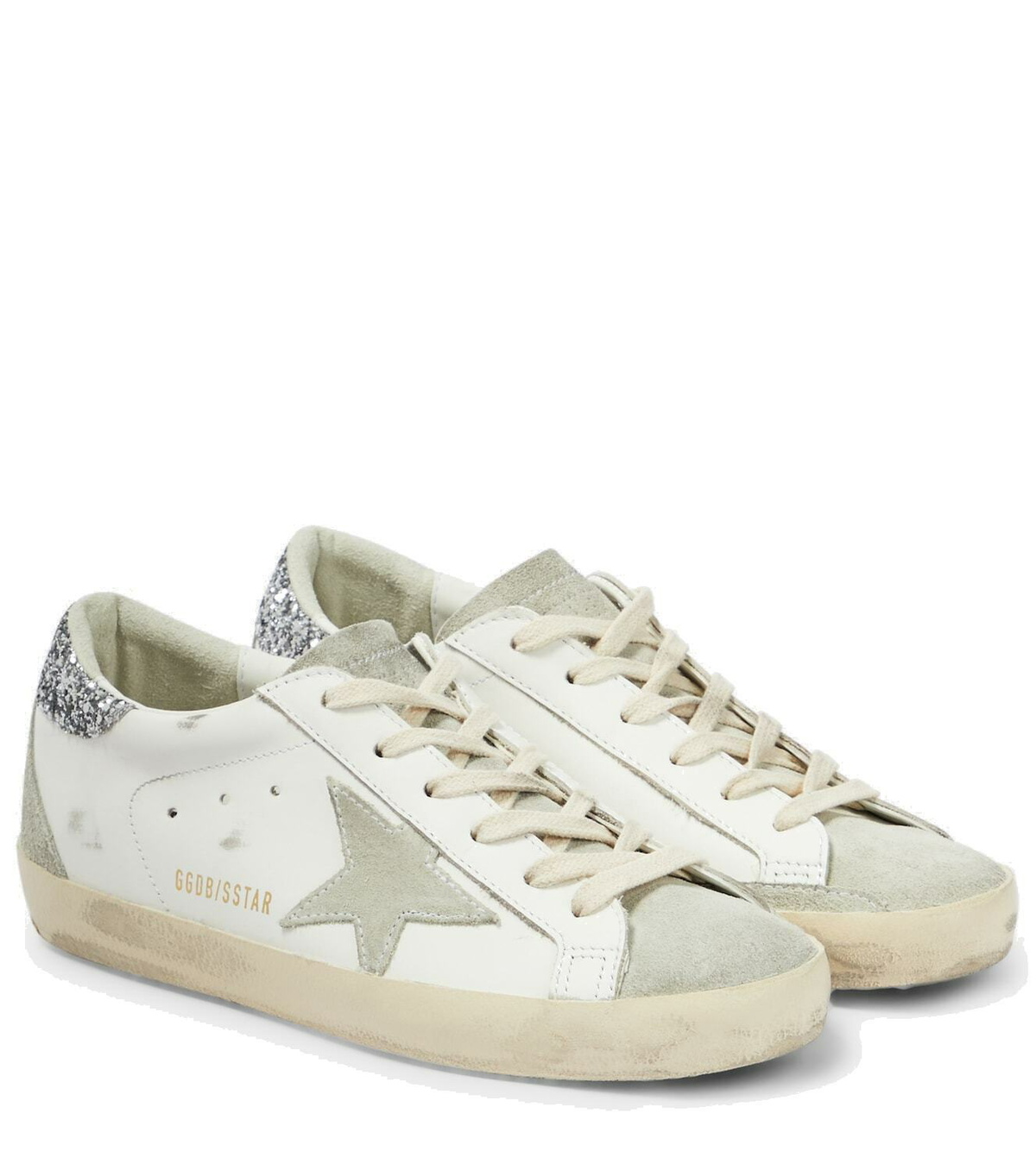 【関税&送料込】Golden  Deluxe Brand Stardan Leather Lo Golden Goose Men's Stardan Leather Low-Top Sneakers | Neiman